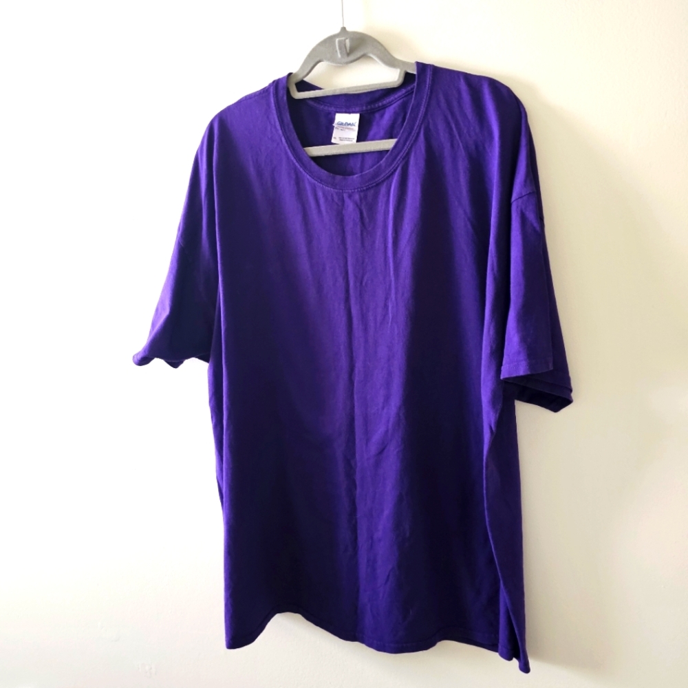Gildan Purple Short Sleeve Tee